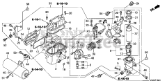 Honda BF250 A XXCA (BBJJ) - Honda Marine Engine, Made in Japan (SN: BBJJ-8000001 - BBJJ-9999999) VAPOR SEPARATOR ASSY.