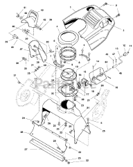 Simplicity 520 M (1694585) - Simplicity 20" Snow Thrower, 5hp
