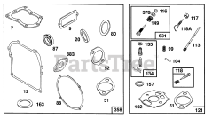 Briggs & Stratton 82352-0134-01 - Briggs & Stratton Horizontal Engine Gasket Sets