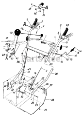 MTD 311-965 - MTD Snow Thrower (1991)