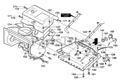 Murray 620301x54C - Murray 20" Snow Thrower (2001) Top Cover Assembly