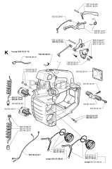 Husqvarna 335 XPT - Husqvarna Chainsaw (SN: 19991000001 - 20011800000) FUEL TANK &amp; HANDLE