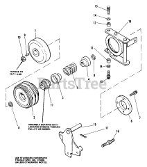 AGCO 714 S (1690396) - AGCO Garden Tractor, 14hp Kohler P.T.O. Cone Clutch Group
