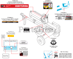 Craftsman CMXGLAM241902 (24BF572B793) - Craftsman Log Splitter (2019)