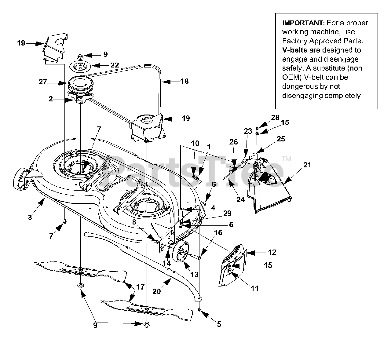 Yard Machines 13DF675G062 Yard Machines Lawn Tractor (2002) (Lowes