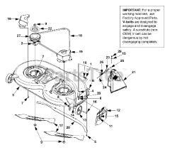Ryobi 13AD678G034 - Ryobi Lawn Tractor (2002) Deck Assembly "G"