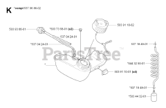Husqvarna HA 850 - Husqvarna Hedge Trimmer Attachment (SN: 20070100001 - 20090900000) MUFFLER