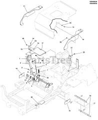 Ferris IS 2100Z (5901595) - Ferris IS2100Z Series 61" Zero-Turn Mower, 28hp Briggs & Stratton, Rear-Discharge