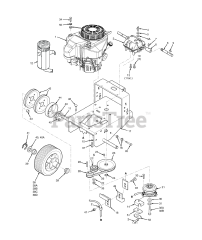 Scag SW48V-14FS - Scag 48" Walk-Behind Mower, 14hp Kawasaki (SN: T7800001 - T7899999) ENGINE DECK