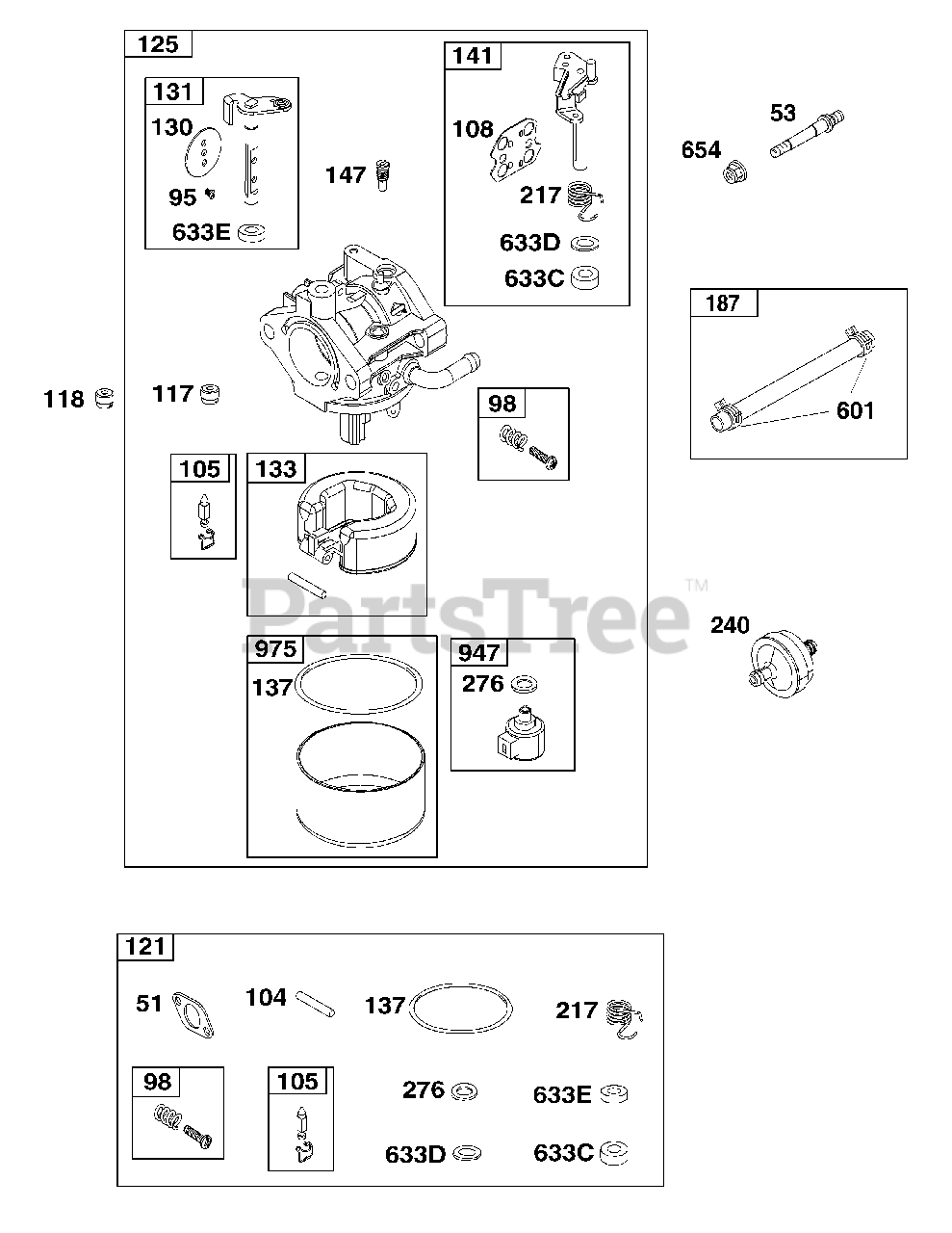 Briggs & Stratton 33R8770032G1 Briggs & Stratton Vertical Engine