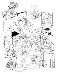 Montgomery Ward TMO-3746804 (122-848E088) - Montgomery Ward Signature Walk-Behind Mower (1992)