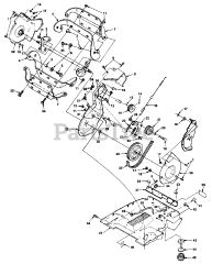 Homelite 420 E (UT-35021) - Homelite Snow Thrower