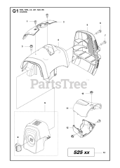 Husqvarna 525 LS - Husqvarna Brush Cutter (2013-03) COVER