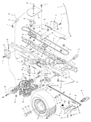 Murray 405628x51 (7800281) - Murray 40" Lawn Tractor (2008)