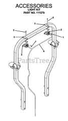 Husqvarna iZ 5223 (968999526) - Husqvarna 52" Zero-Turn Mower (2006-08) ACCESSORIES 7