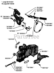 Husqvarna 40 - Husqvarna Chainsaw (1990-06) Chain Brake Assembly
