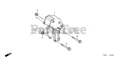 Honda FRC800 K1 A (FAHJ) - Honda 20" Tiller, Made in Japan (SN: FAHJ-1100001 - FAHJ-9999999) HANDLE COLUMN