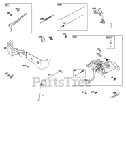 Briggs & Stratton 25T232-0344-H1 - Briggs & Stratton Horizontal Engine Controls Group