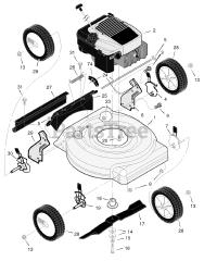 Murray 204210x30B - Murray 20" Walk-Behind Mower (2004)