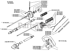Husqvarna 22 LD - Husqvarna String Trimmer (1989-10) Rod Assembly