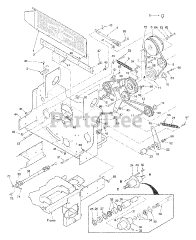 Scag SMT-52A - Scag Turf Tiger 52" Mower Deck (SN: 8560001 - 8569999) Deck Drive Components