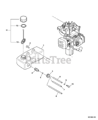 Little Wonder SV-6/2 - Little Wonder Engine (SN: 36001001 - 36999999) Fuel System