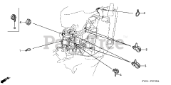 Honda BF200 A4 XA (BAEJ) - Honda Marine Engine, Made in Japan (SN: BAEJ-1200001 - BAEJ-1299999) CLAMP