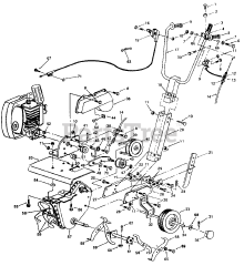 Craftsman 247.298521 (211-381-199) - Craftsman Tiller (1991) (Sears) Parts01