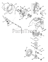 Snapper 240 SS (86237) - Snapper String Trimmer 240SS Crankshaft Assembly