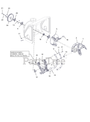 Ariens 932050 (ST 20 E) - Ariens Crossover 20" Snow Blower, Ariens AX 179cc engine (SN: 000101 - 000245)