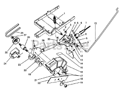 Toro 58431 - Toro Edger, 3.5hp (SN: 009000001 - 009999999) (1989)