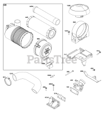 Briggs & Stratton 541477-2242-J1 - Briggs & Stratton Horizontal Engine