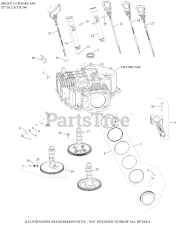 Kohler ZT730-3027 - Kohler Confidant Engine, Made for Excel, 23hp, 747cc 02 CrankCase