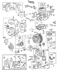 Briggs & Stratton 62032-0626-01 - Briggs & Stratton Horizontal Engine