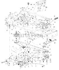 MTD 130-824H - MTD Lawn Tractor (1990)