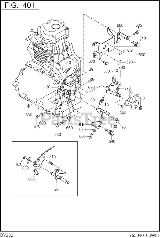 Subaru Robin DY232DD5160 DY23 2