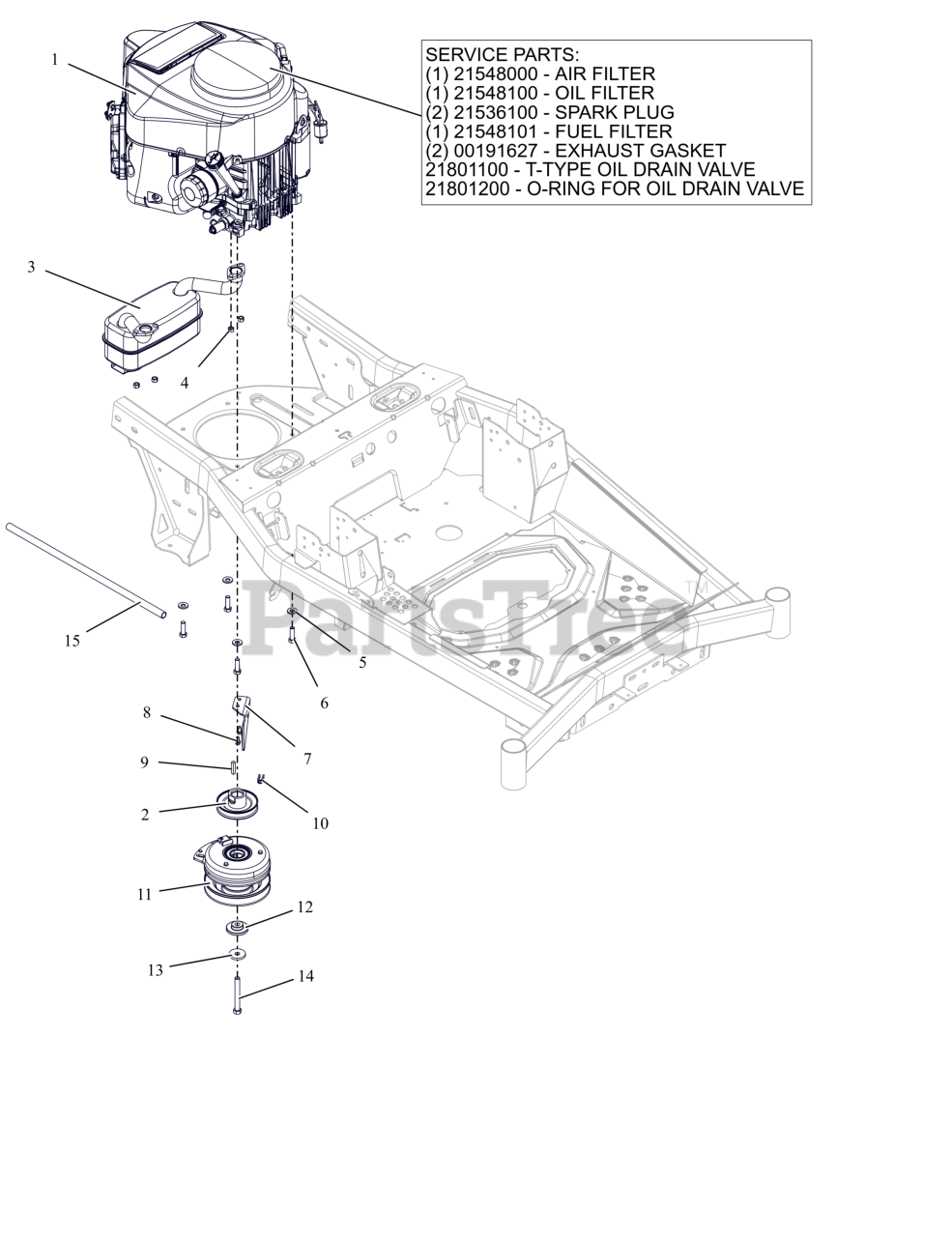 Gravely 918011 (ZTX 52) - Gravely 52