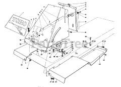 Toro 56170 (11-32) - Toro Professional Rear-Engine Riding Mower (SN: 005000001 - 005999999) (1985)