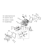 Troy-Bilt 170-VU - Troy-Bilt Engine 170-VU Cylinder Head