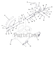 Gravely 994136 - Gravely Pro-Stance 52" Stand-On Mower, Kohler EFI Propane (SN: 000101 - 009999) Controls And Steering