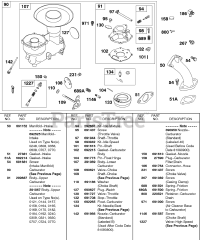 Briggs & Stratton 326437-0719-01 - Briggs & Stratton Horizontal Engine Carburetor