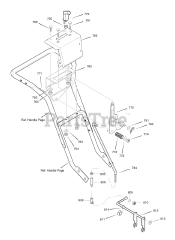Craftsman C950-52731-0 (1695384) - Craftsman 27" Snow Thrower, Canada (2007)