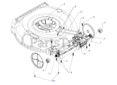 Craftsman M 205 (CMXGMAM201203) (12A-A2SD791) - Craftsman Walk-Behind Mower (2021)