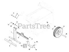 Briggs & Stratton 030748-02 - Briggs & Stratton 5,000 Watt Portable Generator, Canada Wheel Kit (80006254)