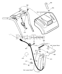 Murray 629909x64B - Murray 29" Snow Thrower (2003) Remote Control