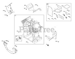 Briggs & Stratton 386447-3312-G1 - Briggs & Stratton Horizontal Engine