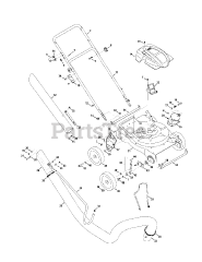 Troy-Bilt CSV 060 (24A-060B011) - Troy-Bilt Chipper Shredder Vac (2010)
