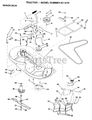 Electrolux/AYP 6C1A7 E - Electrolux/AYP Lawn Tractor