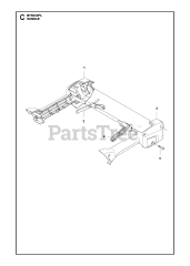 RedMax BTR 250 PL - RedMax String Trimmer HANDLE