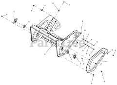 Ariens 938030 (SS 21) - Ariens Path-Pro 21" Single Stage Snow Blower, Ariens AX 136cc (SN: 000101 - 019999)